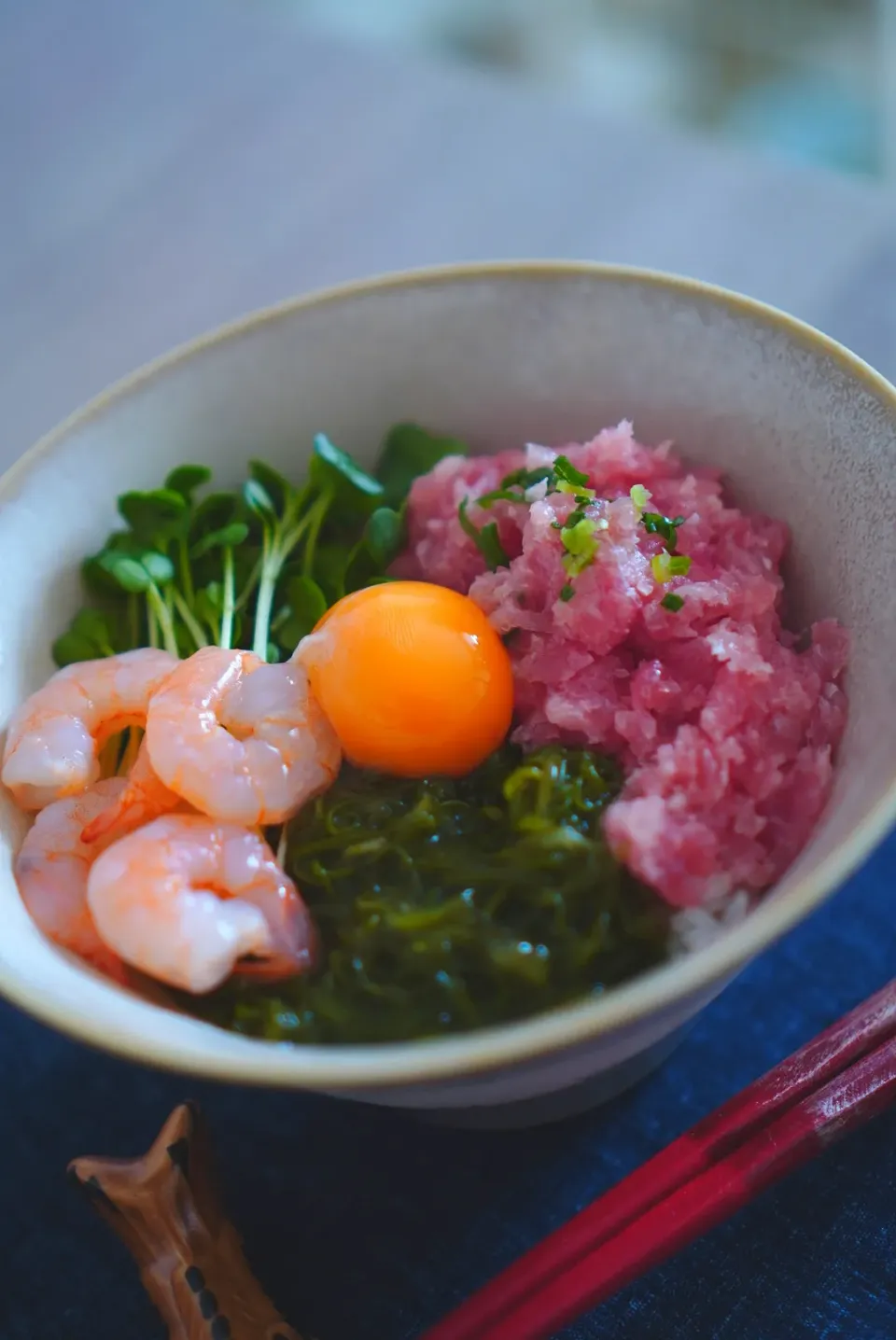 彩りネギトロ丼|わーちゃんさん