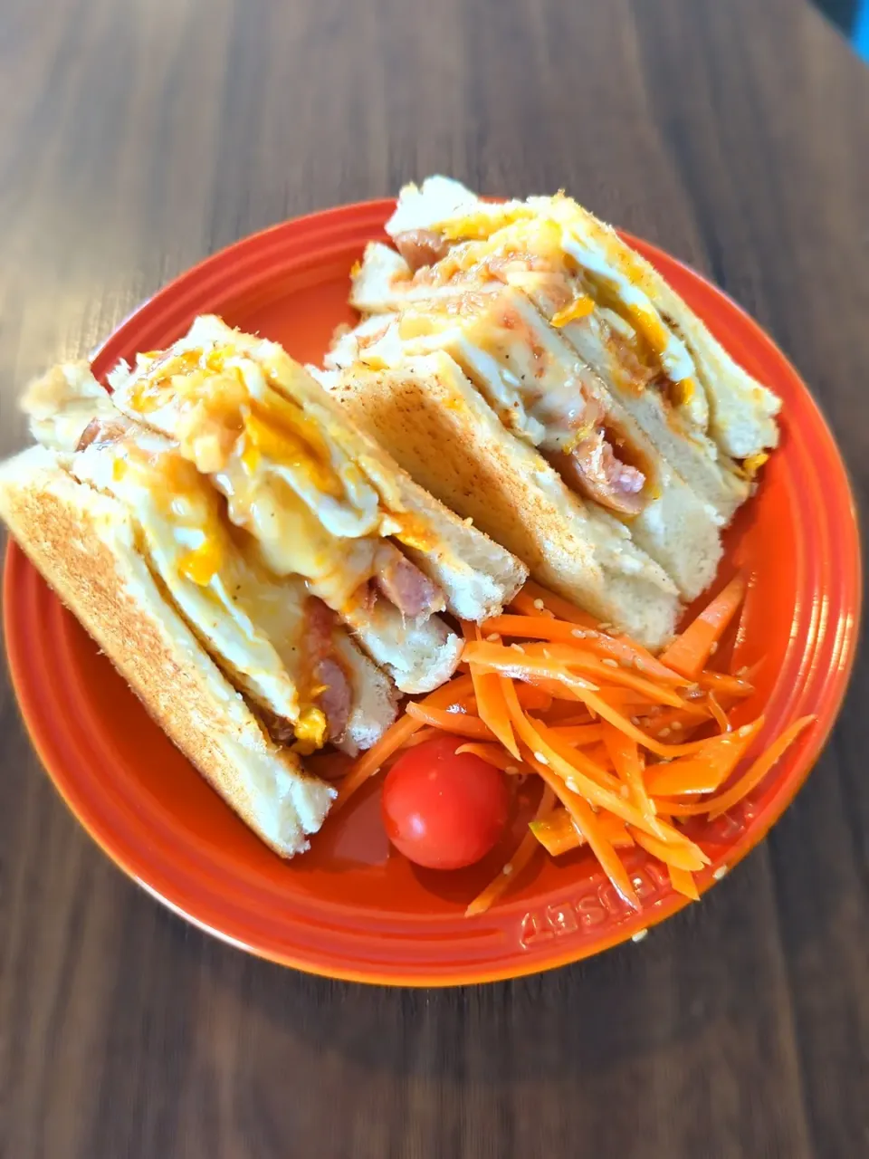 フライパンでホットサンド🥪|明子さん