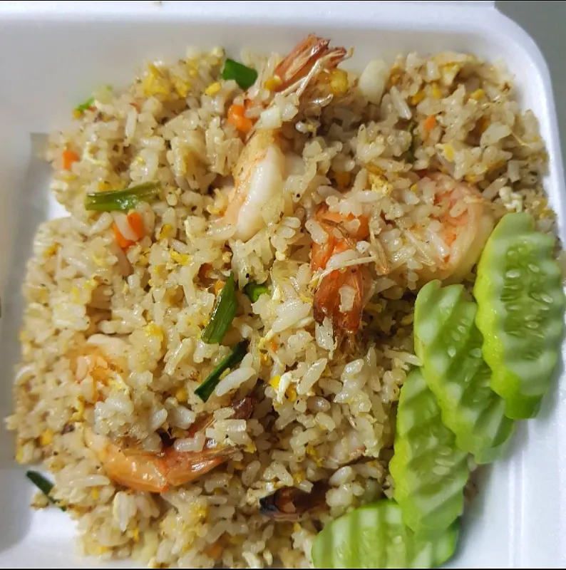 shrimp fried rice🦐🦐|patlovestocookさん