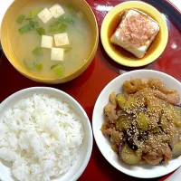 豚バラと茄子の胡麻味噌炒め|RURIさん