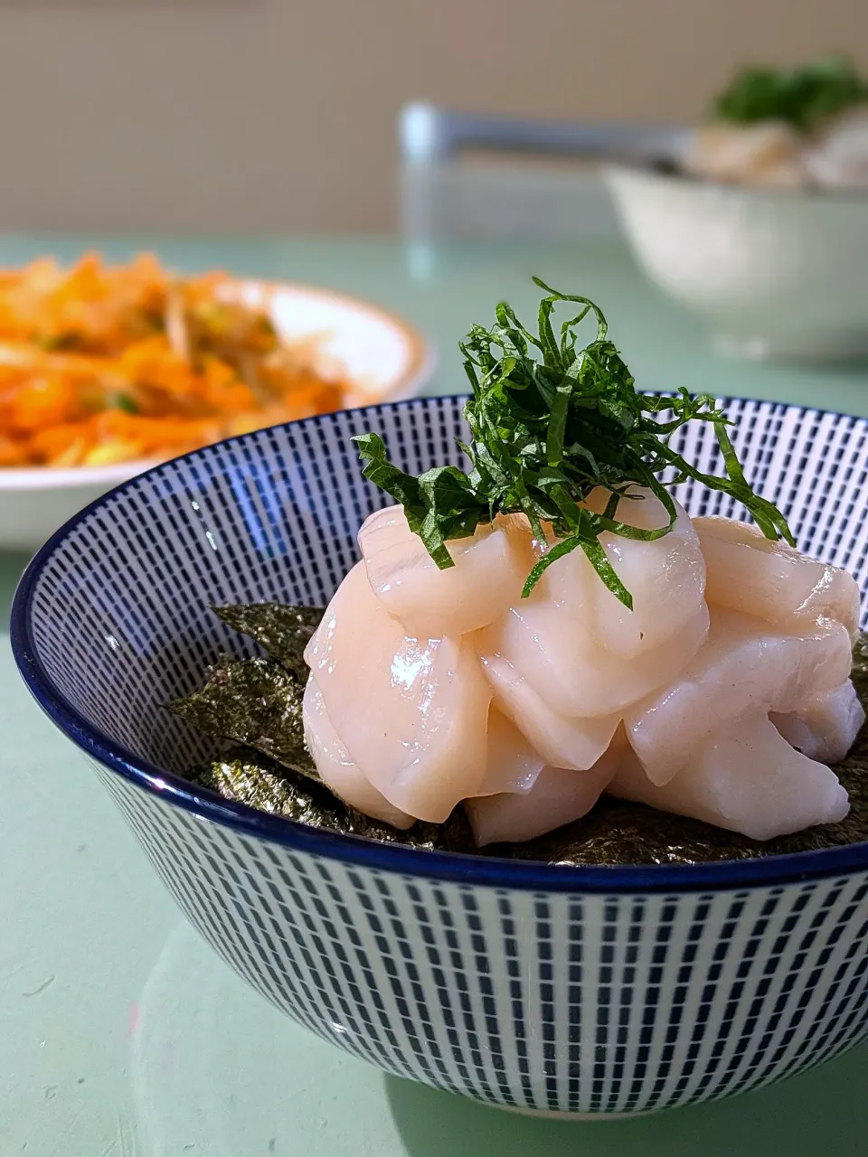 贅沢❗ホタテ丼|かずにゃさん