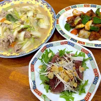 友人釣果で晩ご飯 4日目|sakuramochiさん