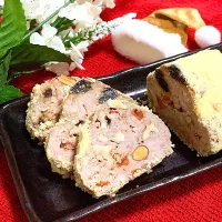 前菜に！おつまみに！甘くないお肉のシュトーレン🎄|あやめもちもちさん