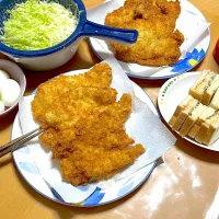 休みの日は料理の日🎌チキンカツ🎵|まつさん