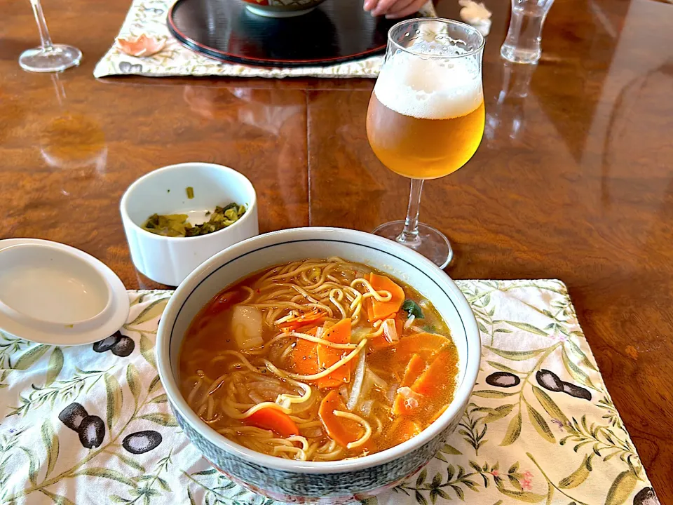 冷凍食品、野菜あんかけラーメン🍜🥬増し増し！|Yoshihiro  Hamasakiさん