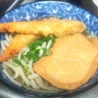 えび天きつねうどん|ともさん