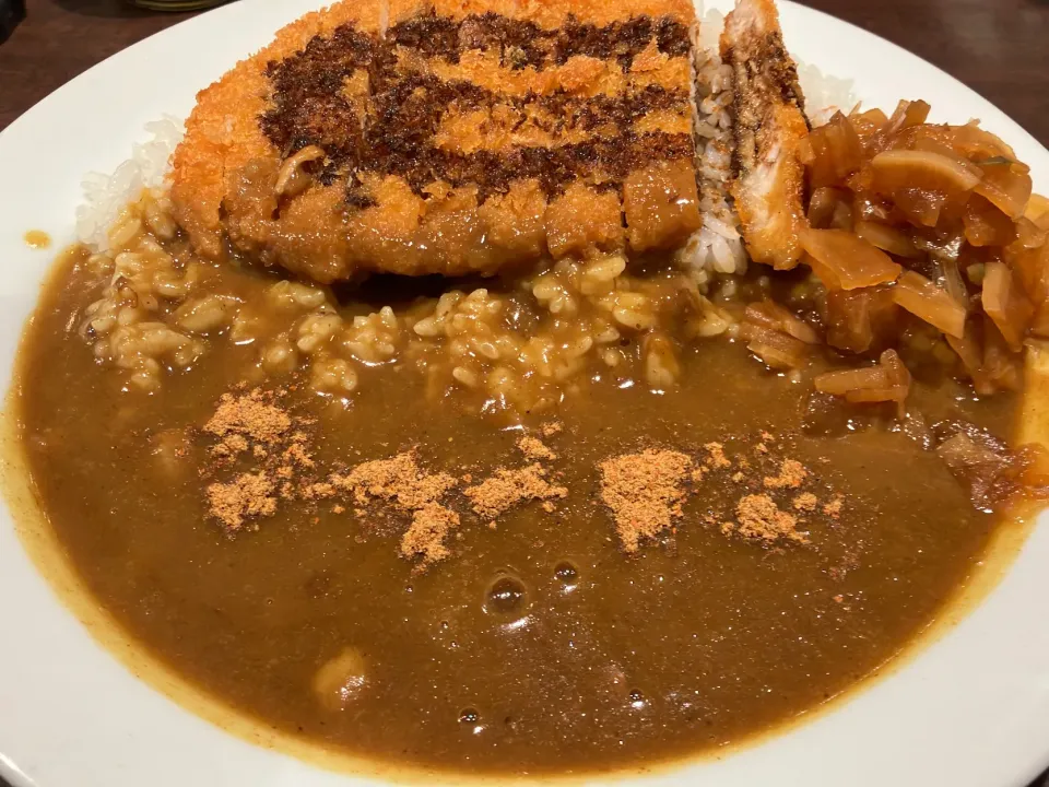 CoCo壱のロースかつカレー（2辛とトビ辛スパイス）|まさとさん