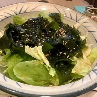 ワカメのサラダ🥗😋| アライさんさん