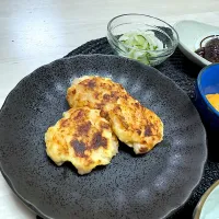 エビとはんぺんのふわふわ焼き|アパッチさん