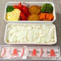 たこ弁当。娘弁当。|ゆーこ。さん