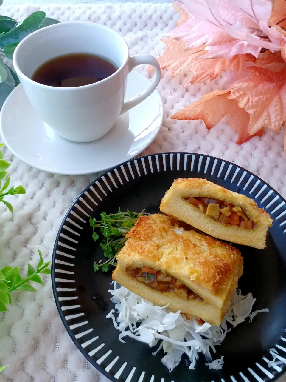 高野豆腐でカレーパン|おぜひめさん