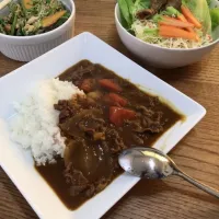 2日目のカレーdeランチ🍛|ばくあんしゃさん