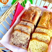 大豆粉パン🍞ウィンナーチーズ、小豆2種|カモミールさん