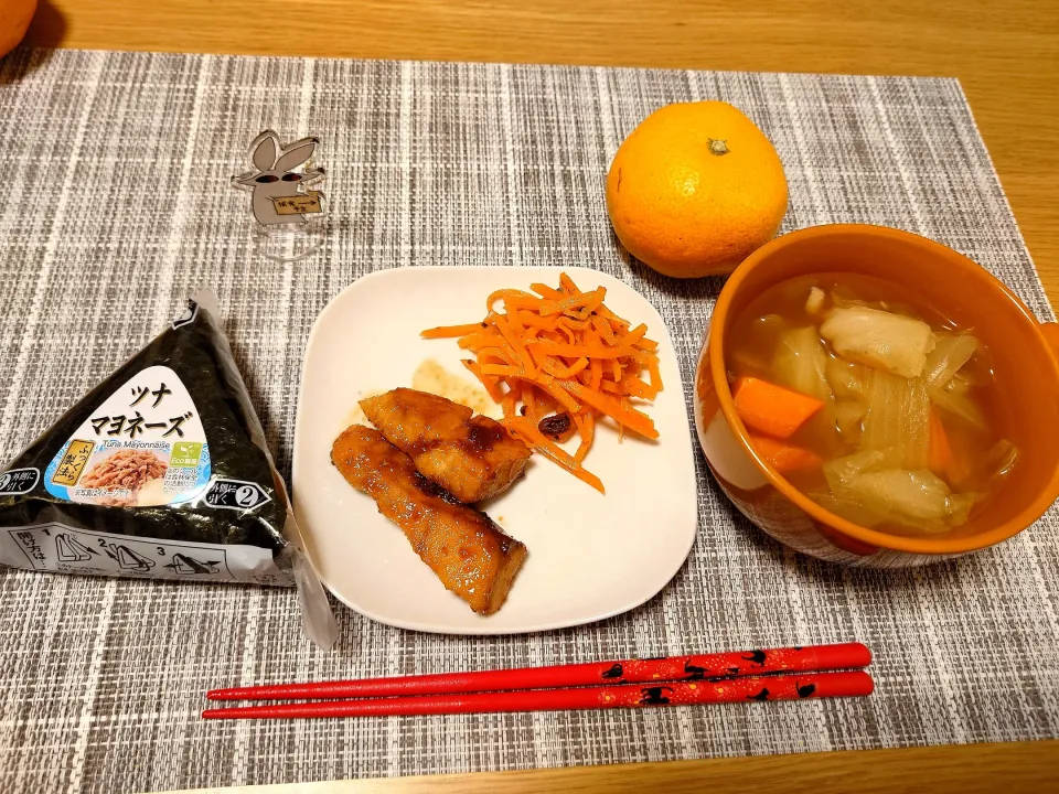 鮭の照り焼きとポトフ|きじとらさん