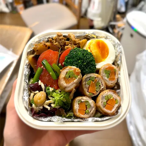 「ブルドック ウスターソース」を使ってみたSnapdishの料理・レシピ写真:お弁当日記😋🍴🍱♬*