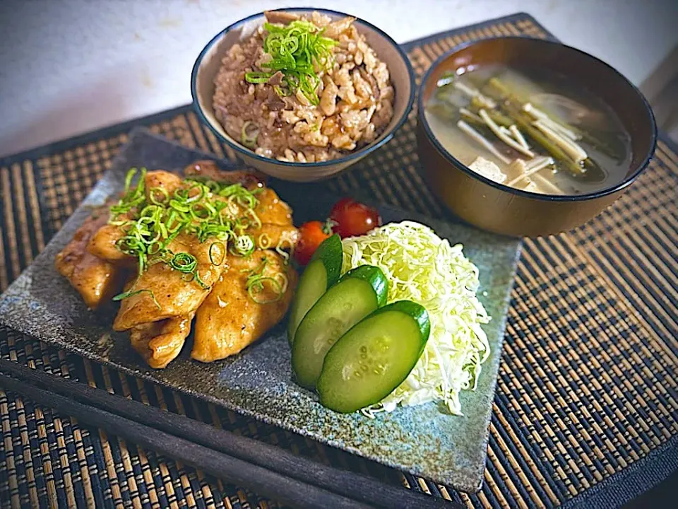 秋の味覚定食✨|カジさん