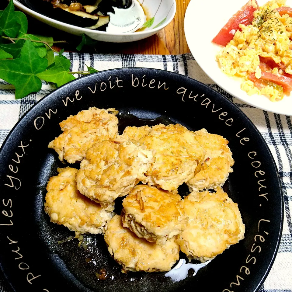 ワンパンで出来るもやし鶏つくね|とまと🍅さん