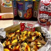 牡蠣のホイル焼き〜マヨ＆Yummy！ビーム〜