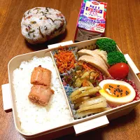 11月19日お弁当＆朝練おにぎり|Meimamaさん