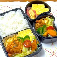 ナポリタンスパ弁当|アッキーさん