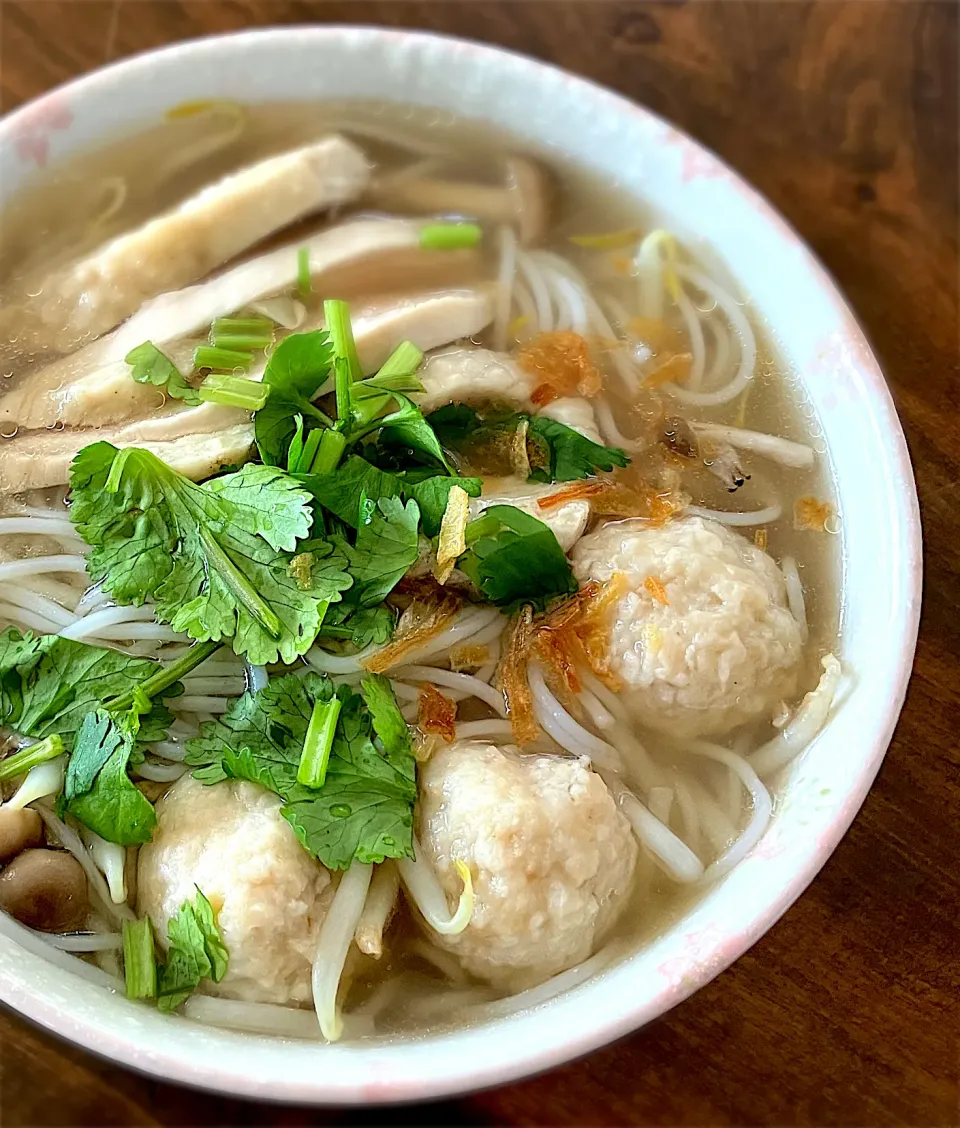 鶏のせ麺 (ブン)|ななごさん