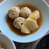 鶏肉団子と蕪のとろみ煮|チイホ✨さん