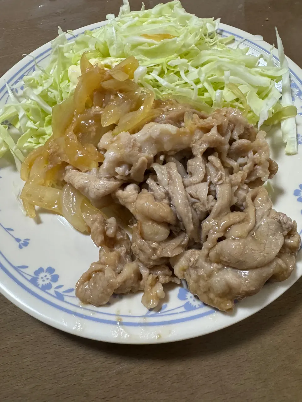 限界豚肉の生姜焼き|やっさんさん