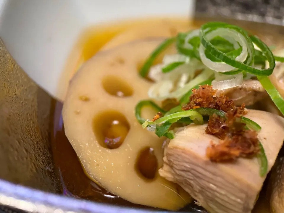 鶏とレンコンの煮物|こりちゃんさん