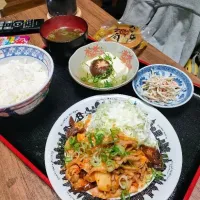 豚キムチ定食|ariyo4200さん