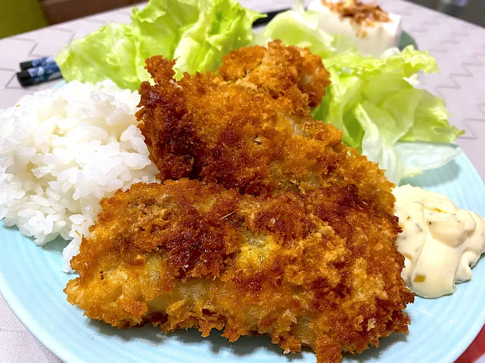 白身魚のフライ|単身赴任のっちさん