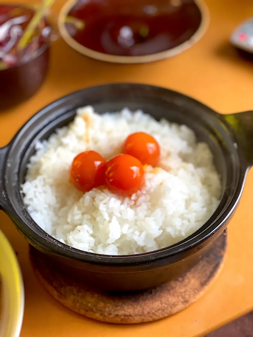 冷凍卵の卵黄醤油漬け|msさん