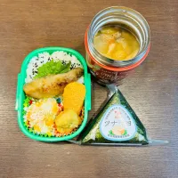 今日は寒いよー！汁であったまれー！弁当| ちはるさん