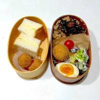 今日のオット弁当と、高２ムスメ弁当。|chi.aさん