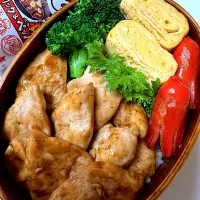 鶏弁当　万能クッキングだれyummyで簡単|あささん