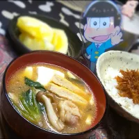 朝食のご飯とお味噌汁|イリヤさん