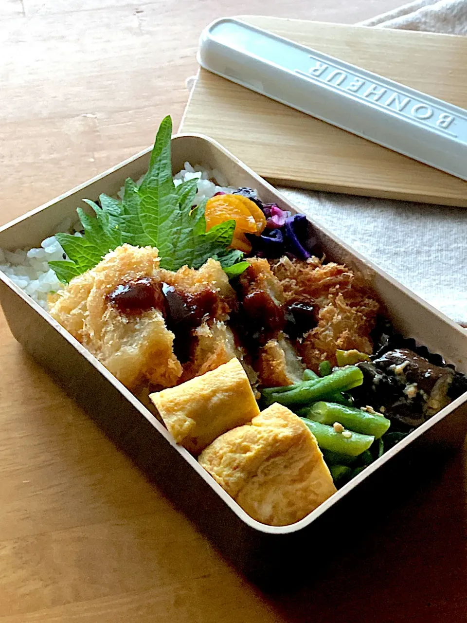 ⚫︎ささみチーズフライ　⚫︎たまご焼き　⚫︎いんげん胡麻和え　⚫︎茄子と甘とうがらし味噌和え|sacchiさん