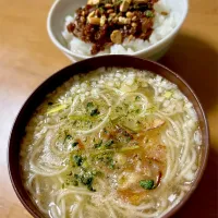 麺線モドキと和デュカ魯肉飯|deekay71さん