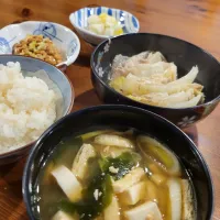 納豆定食、、、|あんさん