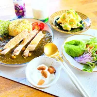 ほうれん草とひよこ豆のカレー|Tomoさん