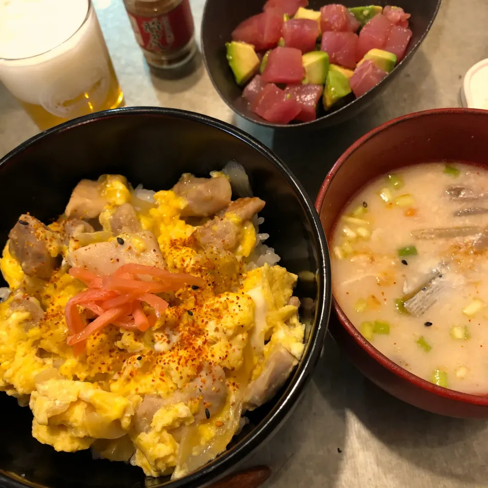 親子丼定食|nao子さん