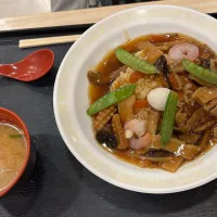 足柄SAで中華丼|Morito Kamiyaさん