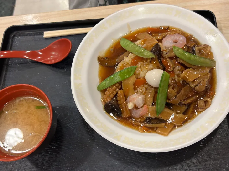 足柄SAで中華丼|Morito Kamiyaさん