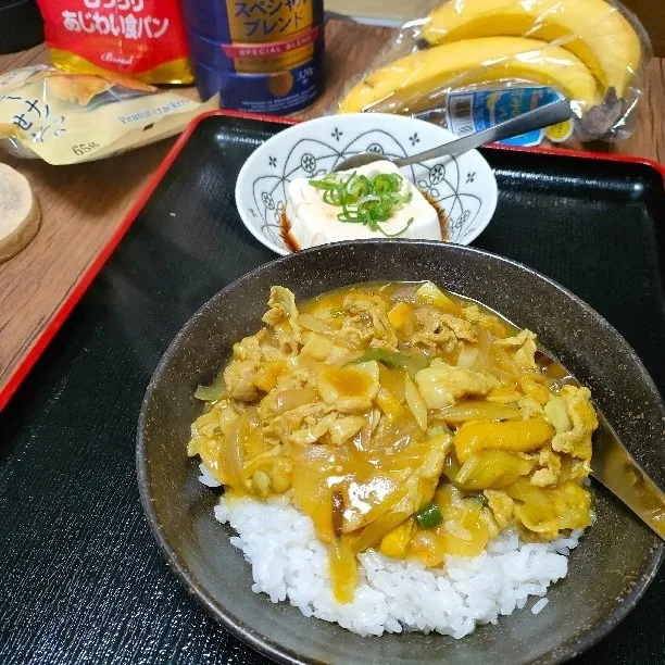 町中華風のカレー丼　ガラムマサラを効かせてる|ariyo4200さん