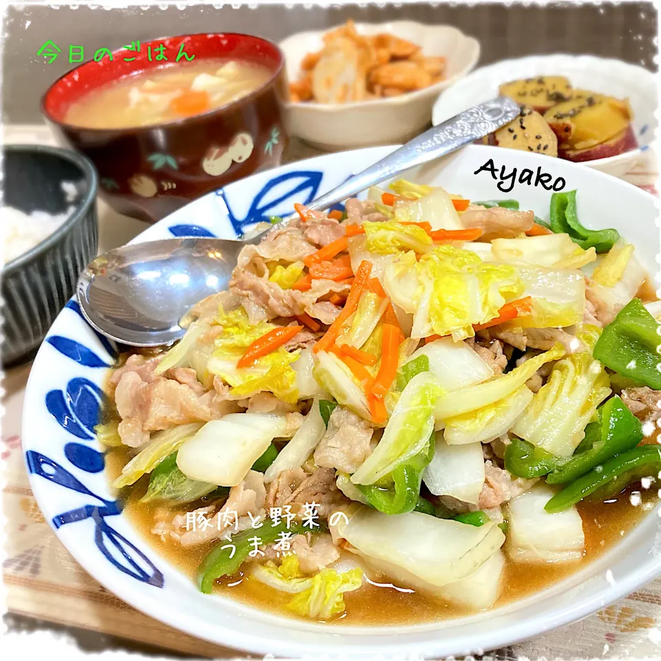 豚肉と野菜のうま煮|亜矢子さん