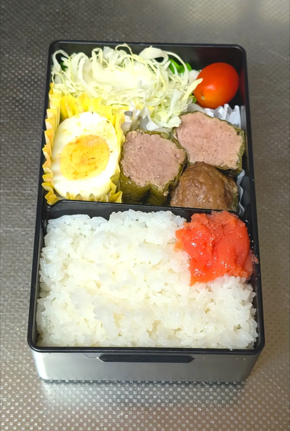 ピーマン肉詰め弁当|黒川克博さん