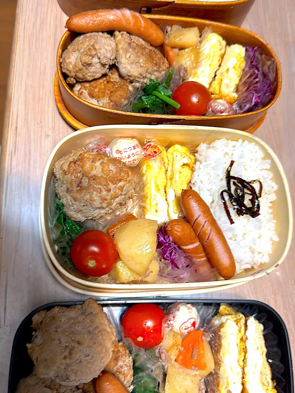 ハンバーグ弁当🍱|ふみふみさん