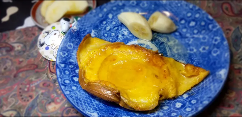 朝食の車麩のフレンチトースト風|イリヤさん