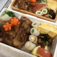 生姜焼き弁当| たんぽぽさん