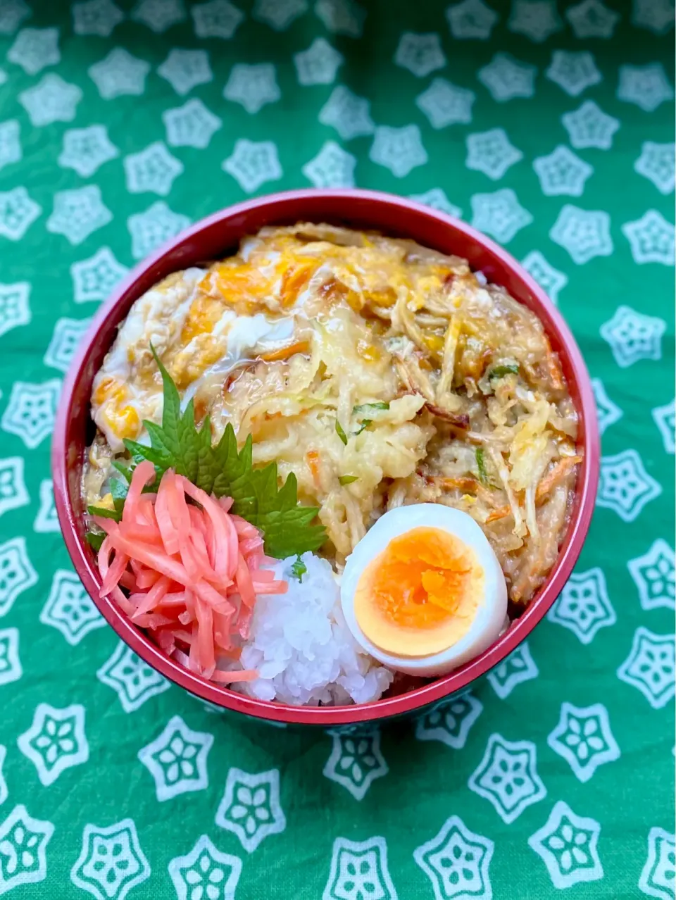 かき揚げ丼弁当|けいこさん