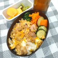 親子丼弁当|ルルさん